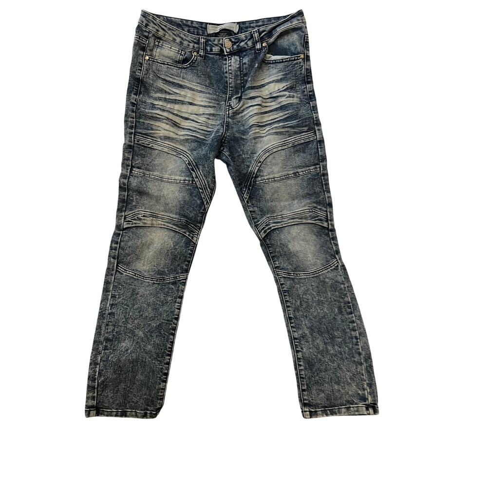 Refinery Republic Blue Jeans Ribbed Womans 18Reg 29x31